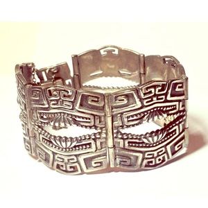 Signed MargotTaxco Mexican SterlingSilver Bracelet